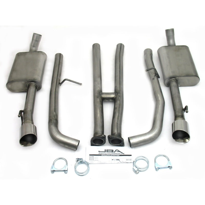 JBA 40-3110 05-06 fits Pontiac GTO 6.0L 409SS Dual Rear Exit Cat-Back Exhaust