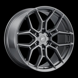 Forgestar F03420089P30 X12 22x10 / 6x135 BP / ET30 / 6.68in BS Satin Anthracite Wheel