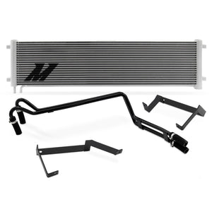 Mishimoto MMTC-F2D-11SL 11-16 fits Ford 6.7L Powerstroke Transmission Cooler Kit Silver