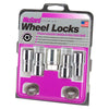 McGard 22140 Wheel Lock Nut Set - 4pk. (Long Shank Seat) 1/2-20 / 13/16 Hex / 1.75in. Length - Chrome