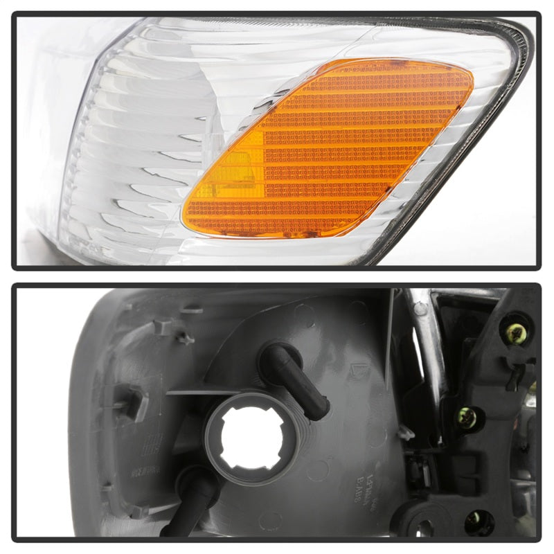 SPYDER 9042812 xTune fits Toyota Camry 4pc OEM Style Headlights Lights Chrome
