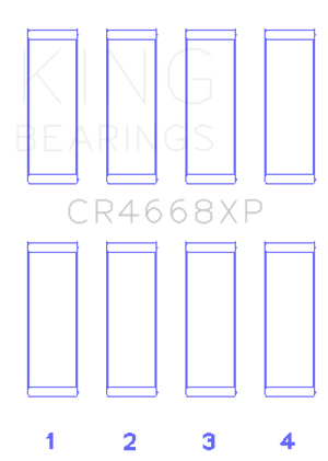 KING KINGCR4668XP fits CR4668XP fits Chrysler 08-09 Caliber SRT4 / Mitsubishi/f