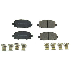 PowerStop 17 fits Jeep Compass Rear Z17 Evolution Ceramic Brake Pads w/Hardware