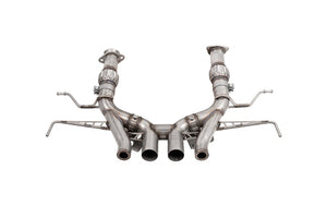 CORSA Performance 21113 Corsa 23-25 fits Chevrolet Corvette C8 Z06 3in Valved Cat-Back Exhaust Muffler Delete Track Systemw/o Tip