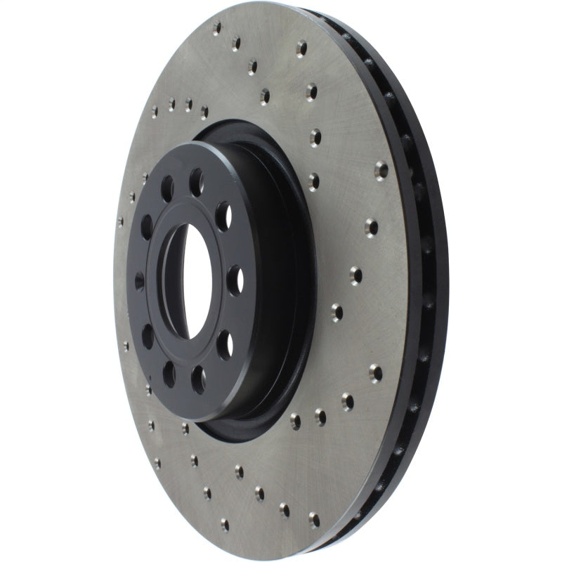 Stoptech 128.33098CL 06-13 Audi A3/08-09 TT / 06-09 VW GTI Mk V Cryo-Stop Left Front Drilled Rotor