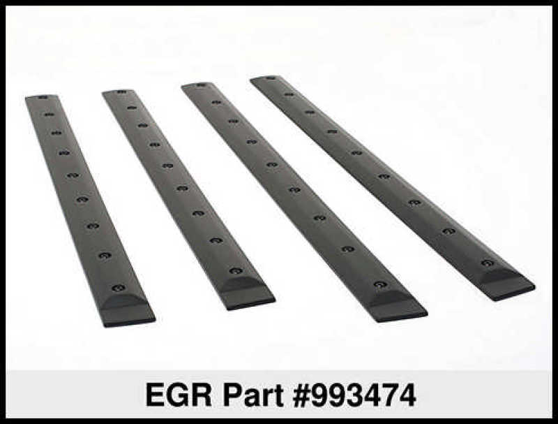 EGR 993474 Crew Cab Front 45in Rear 34.5in Bolt-On Look Body Side Moldings (993474)