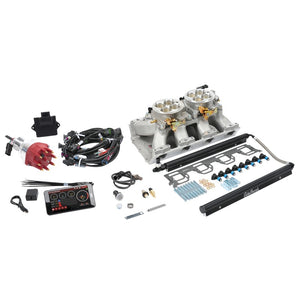 Edelbrock 35670 Pro Flo 4 EFI System Seq Port fits Chrysler Gen II Hemi 426-572 950 Max HP 60lb/hr Satin Finish