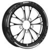 Weld  84B-15204 V-Series 1-Piece 15x3.5 / 5x4.5 BP / 1.75in. BS Black Wheel - No