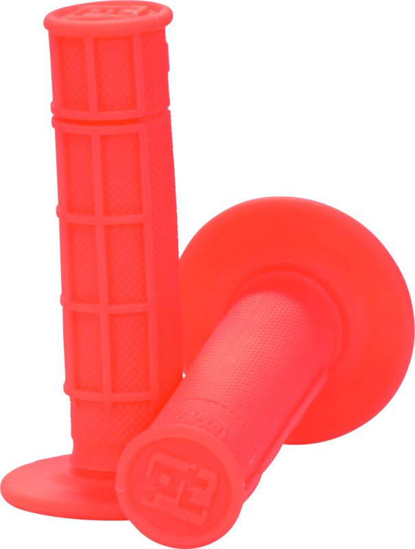 ProTaper 24043 1/2 Waffle Grips - Neon Red