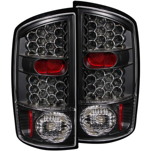 ANZO 311018 2002-2005 fits Dodge Ram 1500 LED Taillights Black