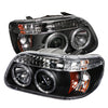 Spyder 5010131 fits Ford 95-01 Explorer 1PC Projector Headlights LED Halo Blk P