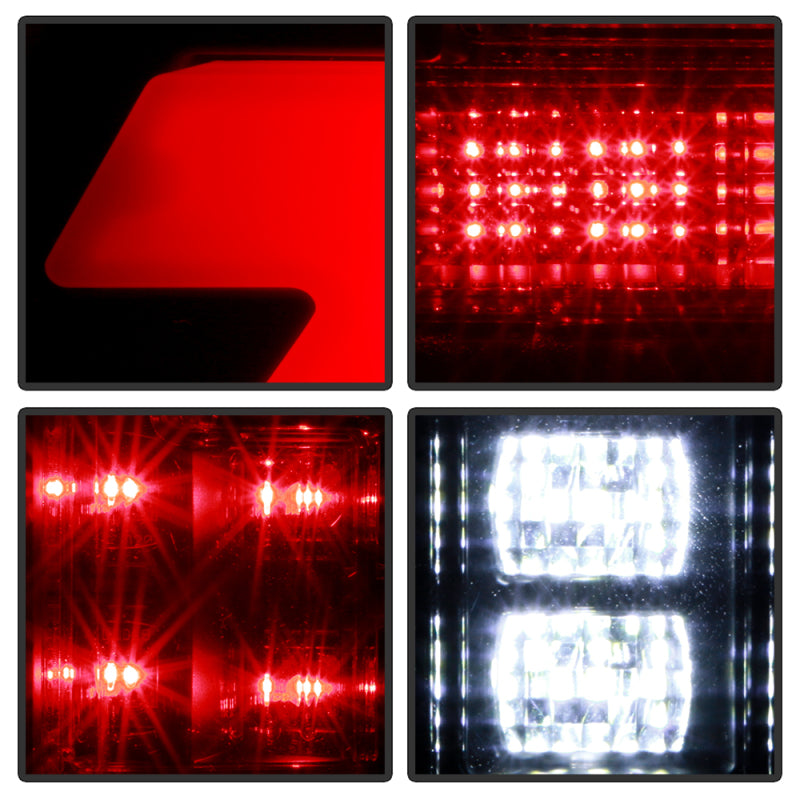 Spyder 5088772 fits Ford 21-23 F150 (Factory Halogent) Light Bar LED Tail Light