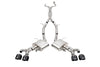 CORSA Performance 21317BLK Corsa 22-25 fits Cadillac CT4 V Blackwing 3in Active Valve Cat-Back - 4.5in Black Tip