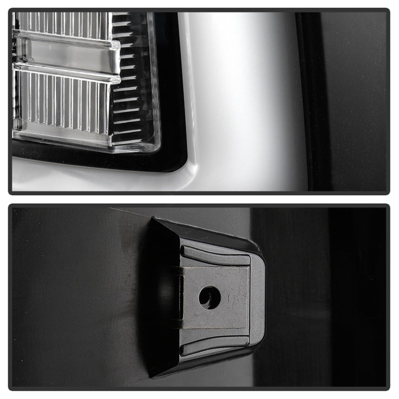 Spyder 5085931 fits Dodge 13-20 Ram 2014 Light Bar LED Tail Lights - All Black