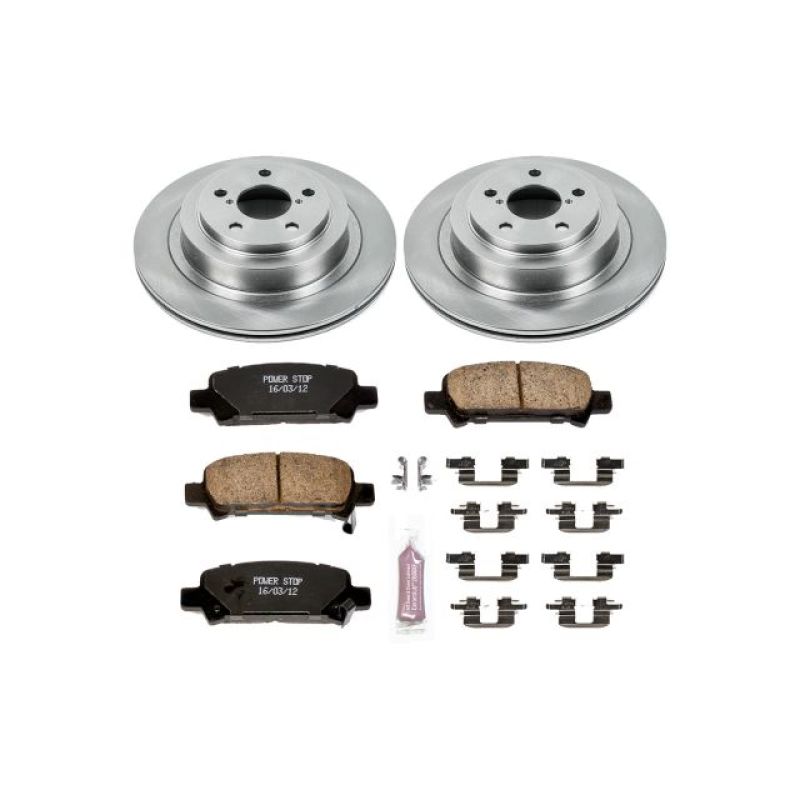 PowerStop KOE219 fits Subaru 05-09 Legacy Rear Autospecialty Brake Kit