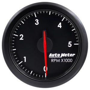 AutoMeter 9198-T Autometer Airdrive 2-1/6in Tachometer Gauge 0-5K RPM - Black