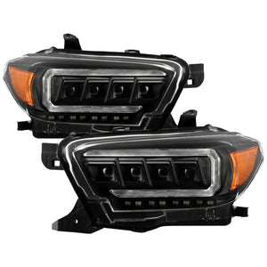 Spyder 5088376 fits Toyota 16-20 Tacoma Halogen Model Only High-Power LED Headl