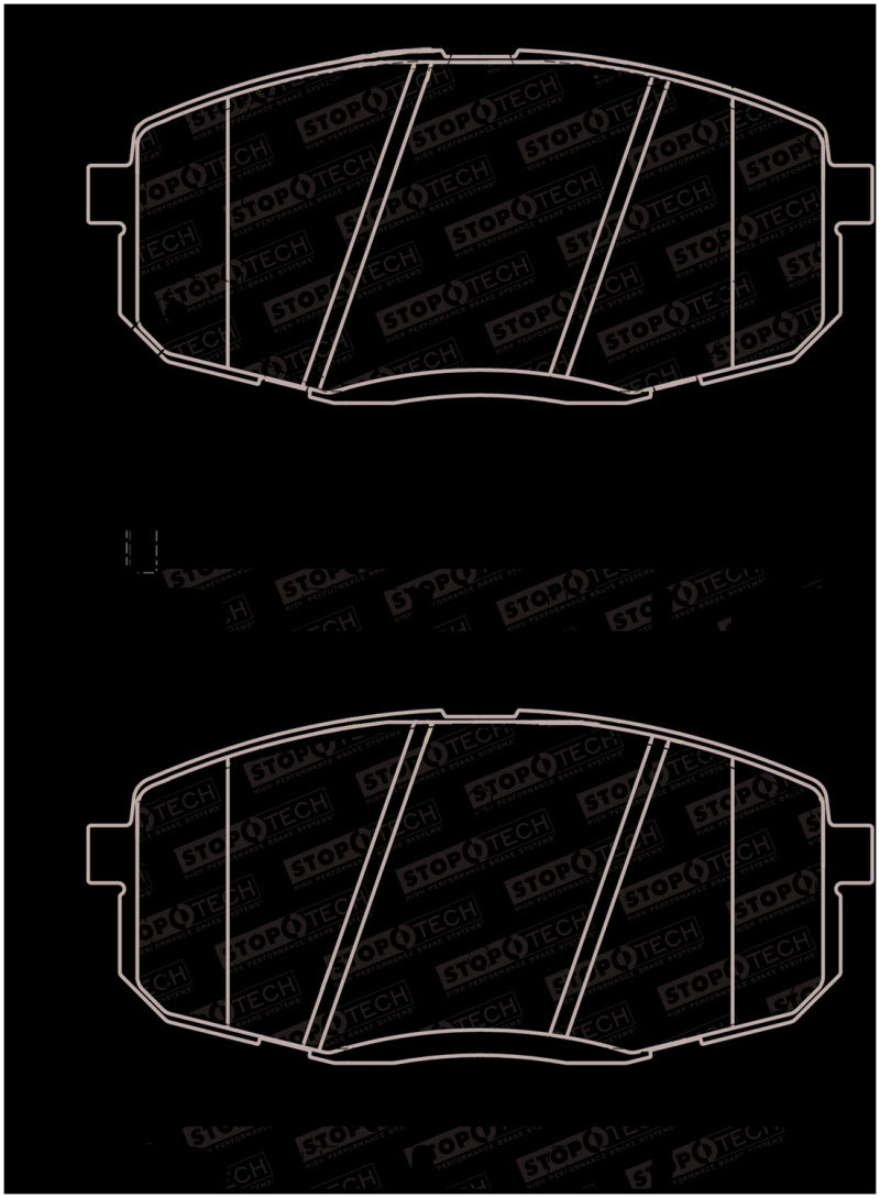 Stoptech 308.1397 Street Brake Pads - Rear