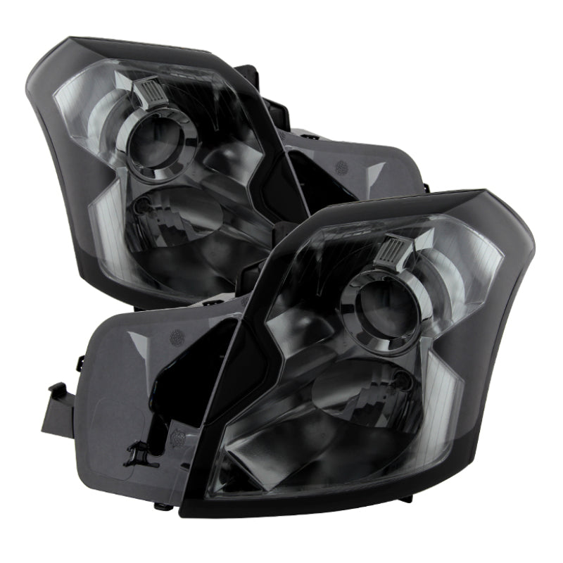 9023811 Xtune fits Cadillac 03-07 Cts Crystal Headlights Halogen Model Only Sm