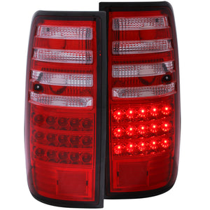 ANZO 311095 1991-1997 fits Toyota Land Cruiser Fj LED Taillights Red/Clear