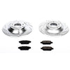PowerStop K4655 fits Mazda 06-07 6 Rear Z23 Evolution Sport Brake Kit