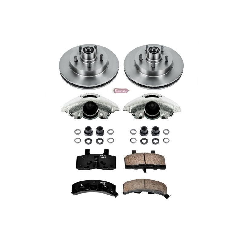 Power Stop KCOE1990 92-99 fits GMC Yukon Front Autospecialty Kit w/Cals