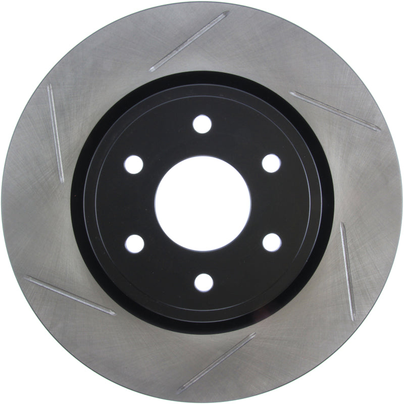 Stoptech 126.42085SR Power Slot 05-09 Nissan Frontier 2WD / 02-05 Frontier 4WD Slotted Front Right Rotor