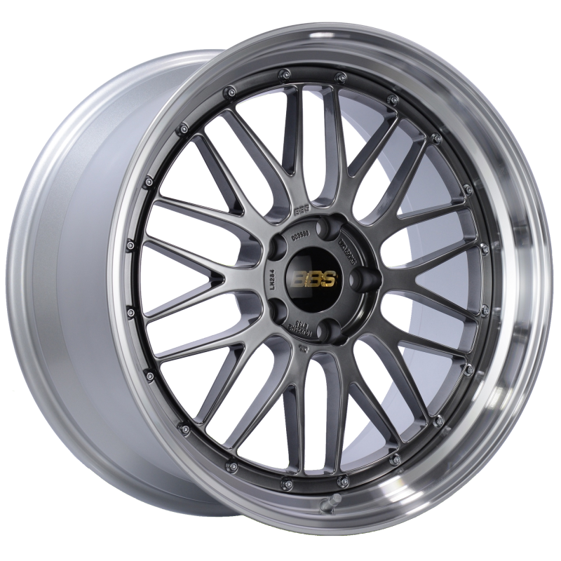 BBS LM284DBPK LM 20x10 5x120 ET33 Diamond Black Center Diamond Cut Lip Wheel -82mm PFS/Clip Required