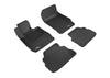 3D MAXpider 22-23 fits Ford F-150 Supercrew Kagu Floor Mat- Black R1 R2