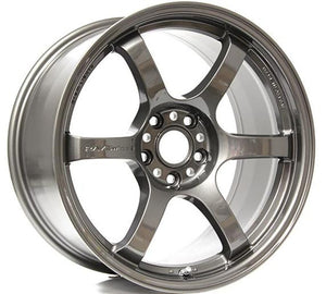 Gram Lights WGIV37RHGP 57DR 18x8.5 +37 5-108 HS Gunmetallic Wheel (Min Order Qty