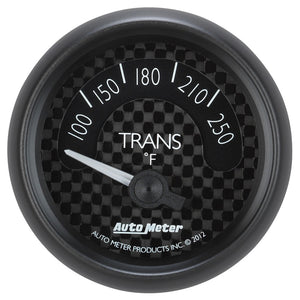 AutoMeter 8049 Autometer GT Series 52mm Short Sweep Electronic 100-250 Deg F Transmission Temperature