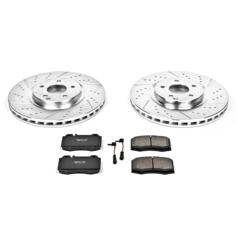 PowerStop K2950 2004 fits Mercedes-Benz C230 Front Z23 Evolution Sport Brake Kit