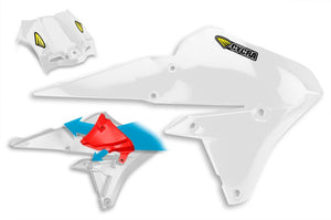 Cycra 1CYC-1778-42 15-19 fits Yamaha WR250F Powerflow Radiator Shrouds - White