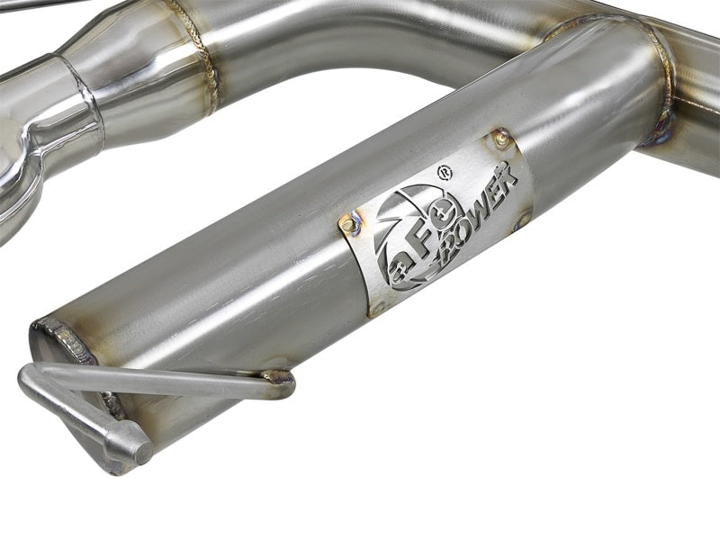 AFE 49-36302-P rce XP 08-13 fits BMW 135i L6-2.0L N54/N55 3in. 304 SS Axle-Back