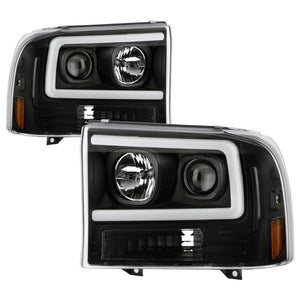 Spyder 5088062 fits Ford 99-04 F-250 /Excursion 00-04 1 Piece LED Headlights -