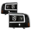 Spyder 5088062 fits Ford 99-04 F-250 /Excursion 00-04 1 Piece LED Headlights -
