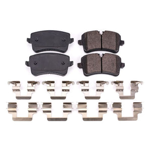 PowerStop 17 1547 fits Audi A6 Rear Z17 Evolution Ceramic Brake Pads w/Hardware