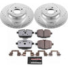 PowerStop K6416-26 10-15 fits BMW 550i GT Rear Z26 Street Warrior Brake Kit