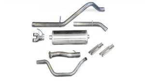 CORSA Performance 24199 Corsa 2007-2008 fits Chevrolet Silverado Crew Cab/Short Bed 1500 5.3L V8 Polished Sport Cat-Back Exhaust