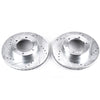 PowerStop fits Toyota 91-96 4Runner Front Evolution Drilled & Slotted Rotors -