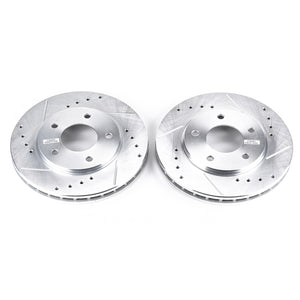 Power Stop AR8228XPR 88-95 Buick Regal Front Drilled & Slotted Rotor - Pair