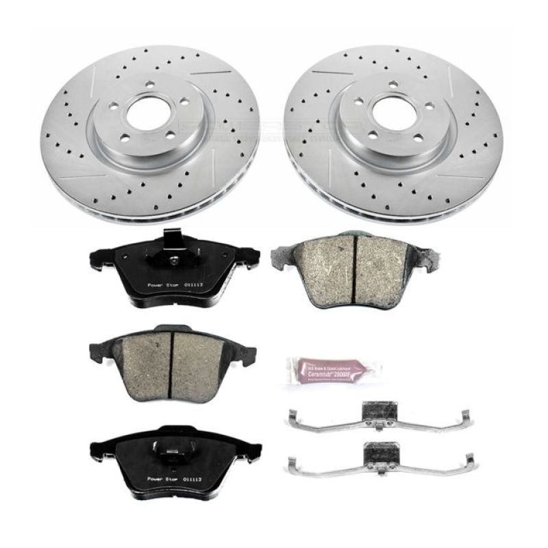 PowerStop K5430 fits Volvo 06-13 C70 Front Z23 Evolution Sport Brake Kit