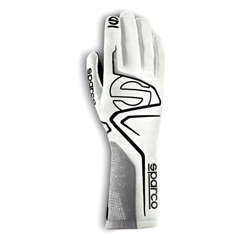 SPARCO 00131607BINR Glove Lap 07 White/Black