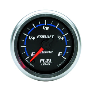 AutoMeter 6114 Autometer Cobalt 52mm E-F FSE Fuel Level Gauge
