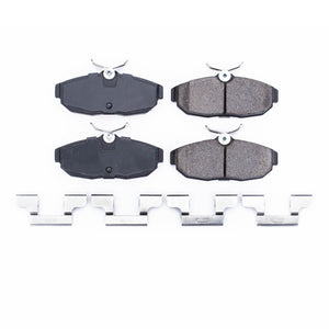 PowerStop 17 fits Ford Mustang Rear Z17 Evolution Ceramic Brake Pads w/Hardware
