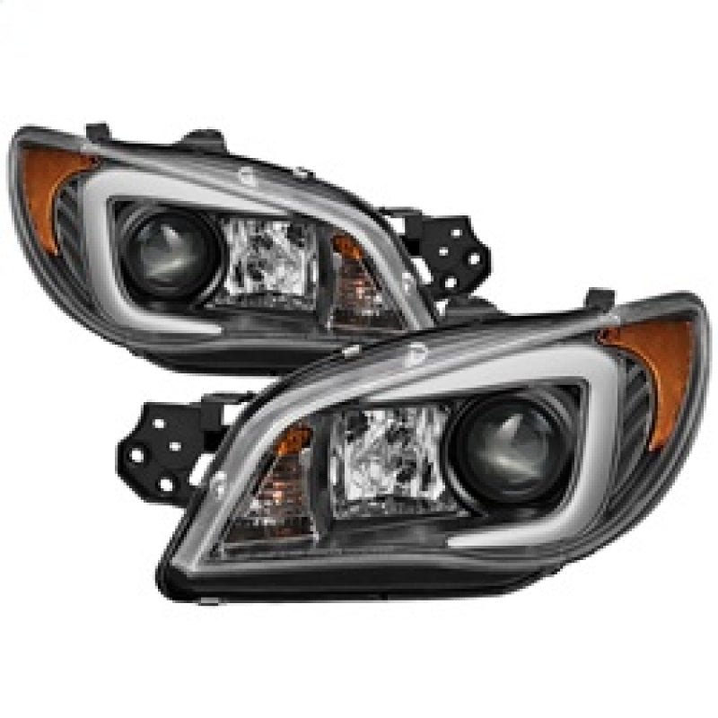 Spyder 5083913 fits Subaru 06-07 WRX Projector Headlights - HID Model Only - Bl