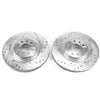 PowerStop fits Honda 17-18 Civic Front Evolution Drilled & Slotted Rotors - Pair