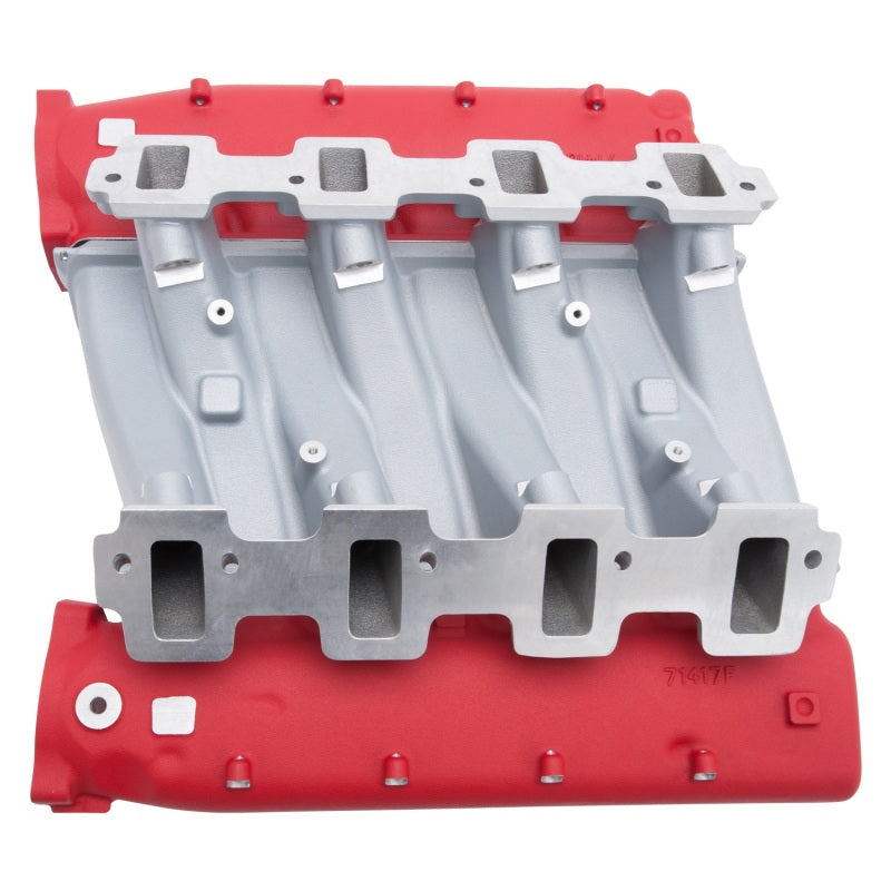 Edelbrock 7141 Manifold fits Chevy Ls LS3 Cross Ram w/ Red Plenums