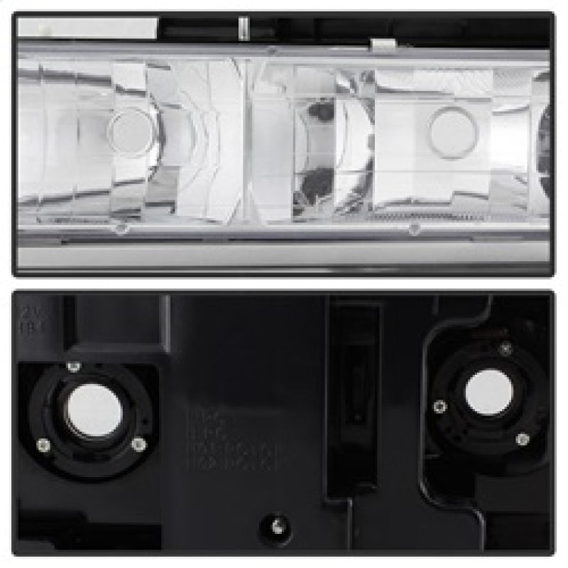 5069535 Xtune fits Chevy 94-98 Suburban Headlights w/ Corner & Parking Lights