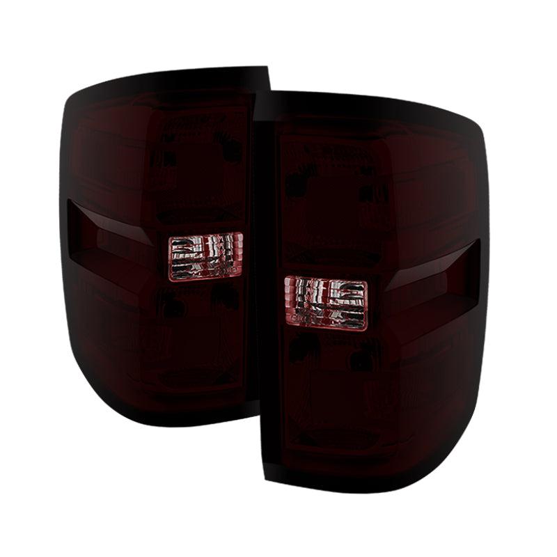 9031939 Xtune fits Chevy 14-20 Silverado 2016 OEM Style Tail Lights -Dark Smok